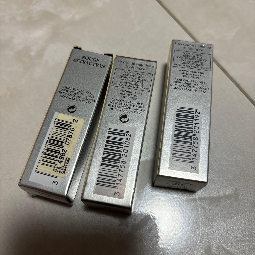 ランコム　LANCOME リップ　口紅　3種セット　　19 06 337