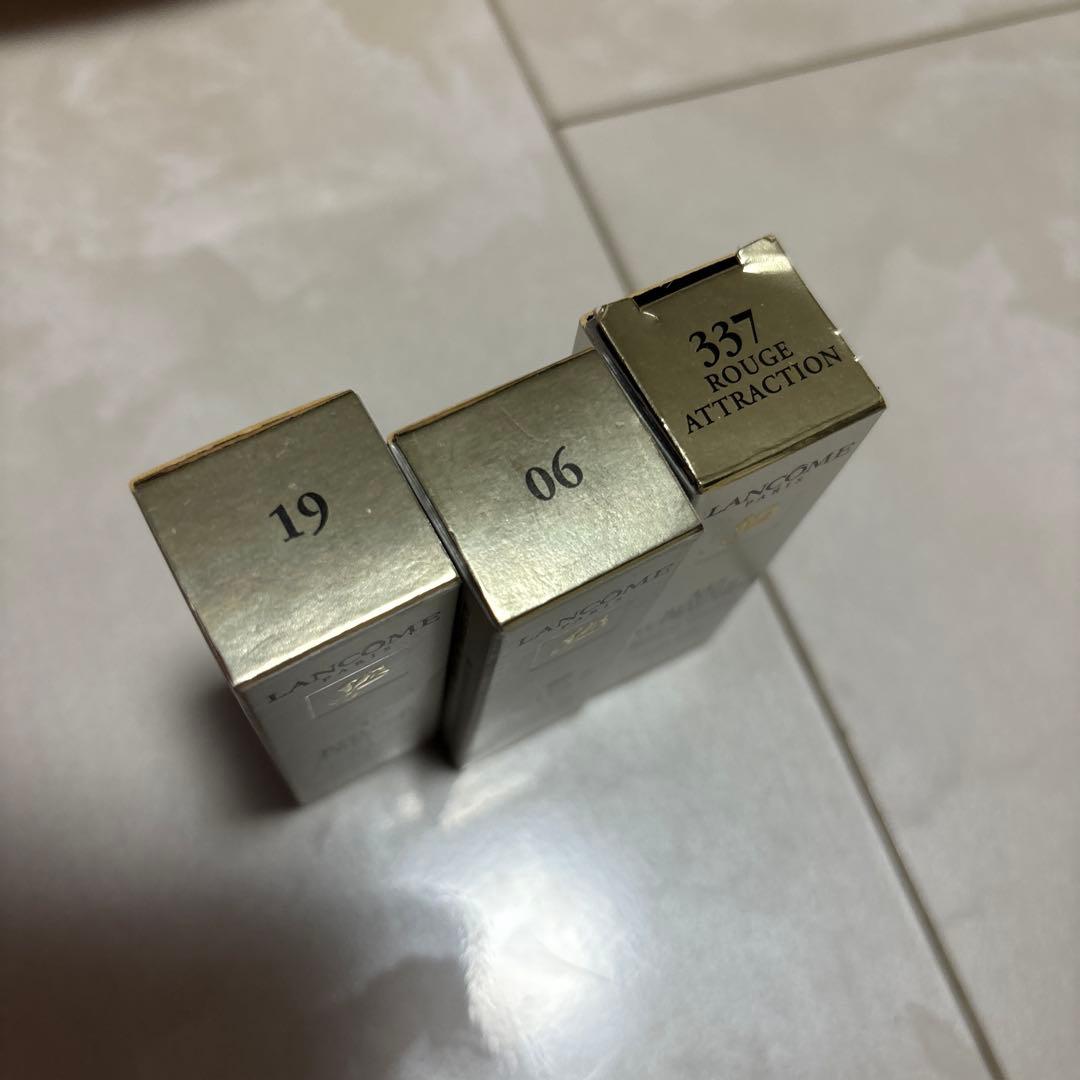 ランコム　LANCOME リップ　口紅　3種セット　　19 06 337