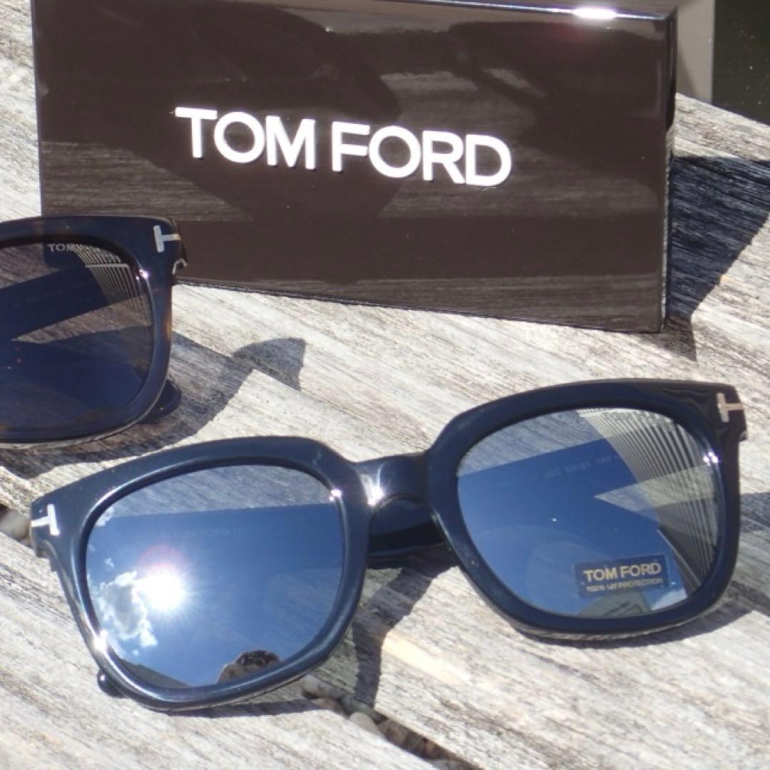 TOM FORD TF 211 AFミラーサングラス ブラック