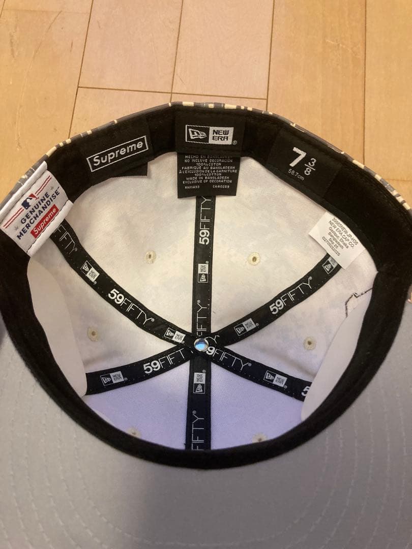 Supreme MLB Teams Box Logo New Era カモ