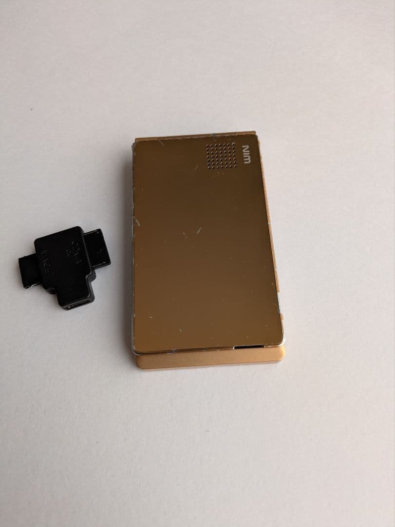 お年玉セール　呪術廻戦　五条悟　コスプレ　W55T 完動品　平成ガラケー