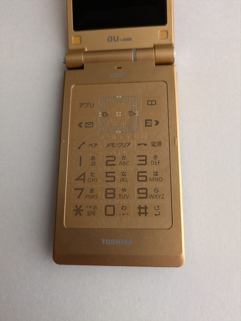 お年玉セール　呪術廻戦　五条悟　コスプレ　W55T 完動品　平成ガラケー