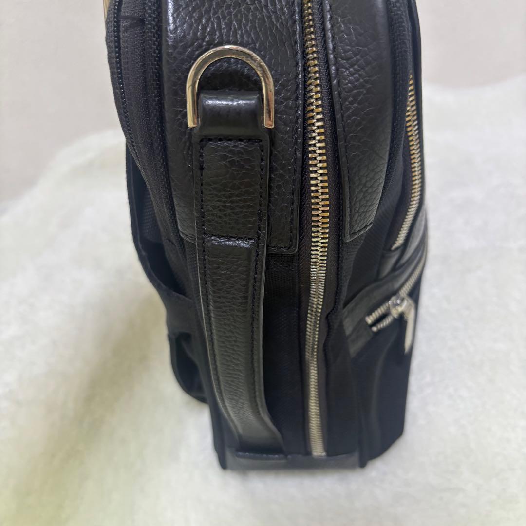 【希少】サムソナイト ビジネスバッグ リュック 2wayブラックレーベル　レザー