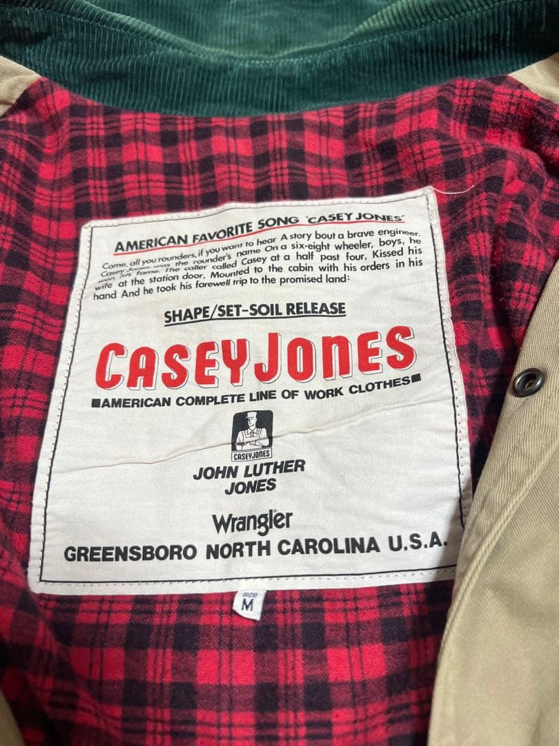ヴィンテージ 70s CASEY JONES wrangler カバーオール