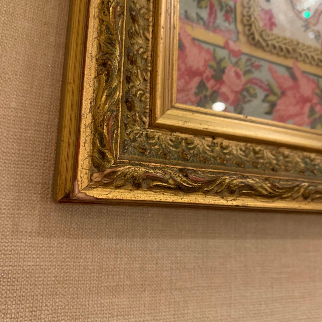 【現品限り】ヴェルサイユ宮殿　マリーアントワネットの寝室の特大額縁