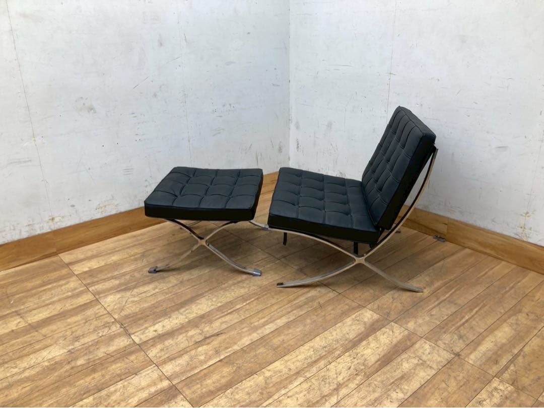 【展示品　美品】バルセロナ　チェア　リプロダクト　直接引取り対応　tga02