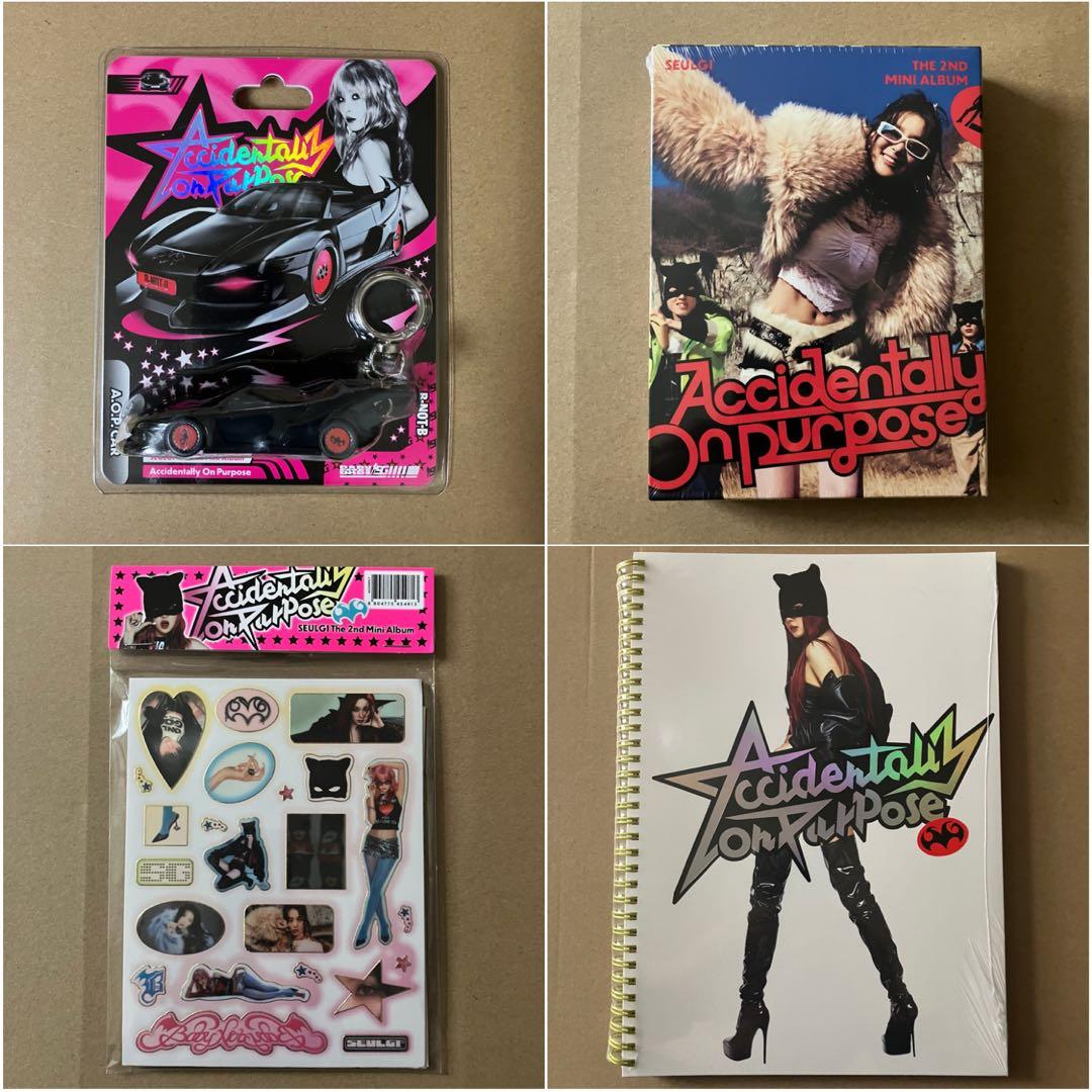 【新品未開封】Red Velvet SEULGI スルギ 4種セット