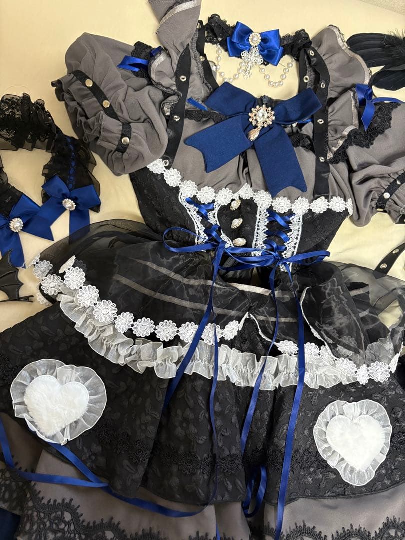 マリームーン バブルハートドーリーデビル ブルー