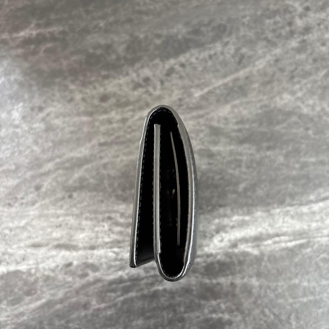 美品　サンローランパリ　6連　キーケース　ブラック　レザー　3つ折り