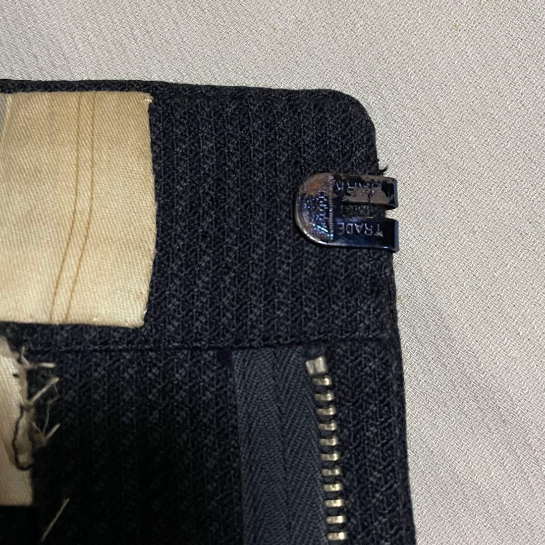 50~60s vintage JAPAN ヘリンボーン wool Slacks