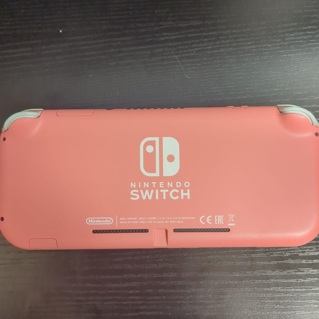 ジャンク）スイッチライト　ピンク本体とソフト