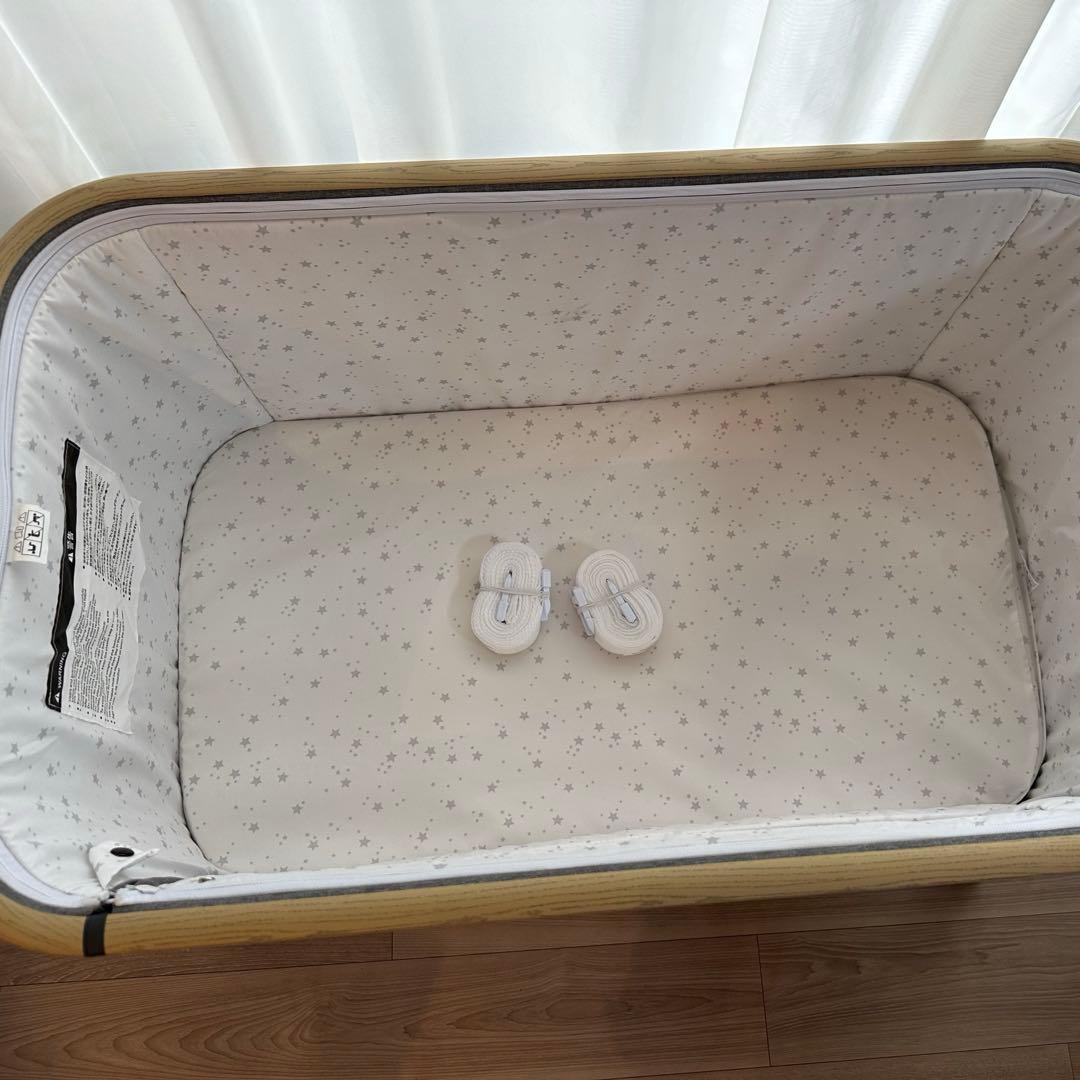 ベビーベッド　HZDMJ ゆりかご　添い寝　移動