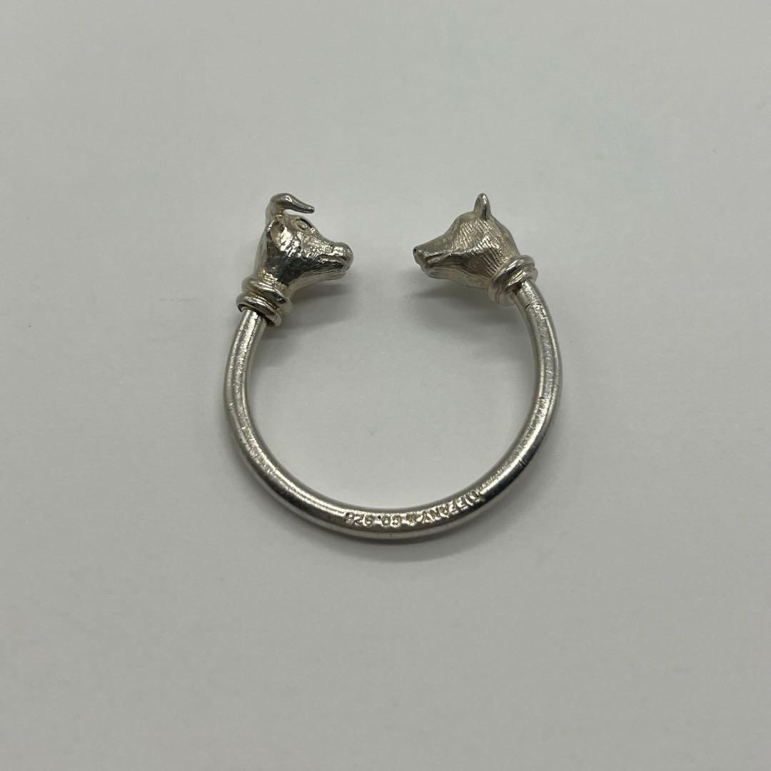 ティファニー TIFFANY BULL&BEAR キーリング ヴィンテージ 希少