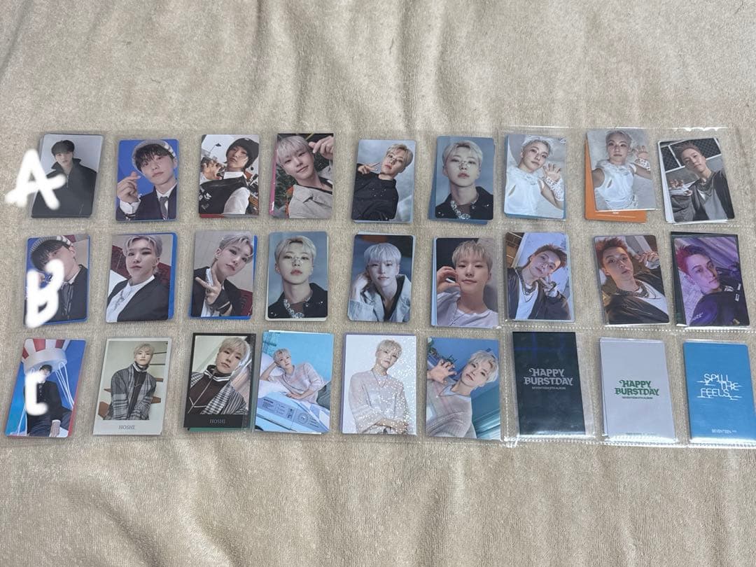 seventeen ホシ 封入 特典 ラキドロ トレカ まとめ売り