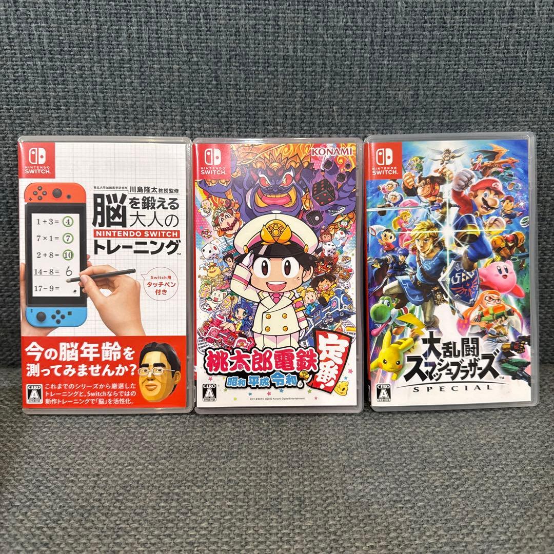 Switch Nintendo 本体 ソフト3本 おまけ付き