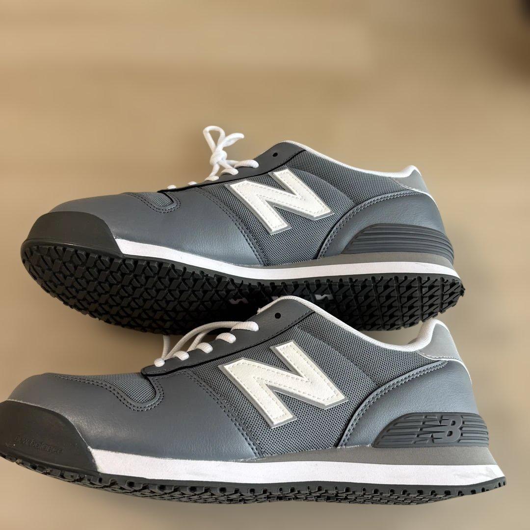 New Balance JSAA A種 安全靴 27cm EEEグレー