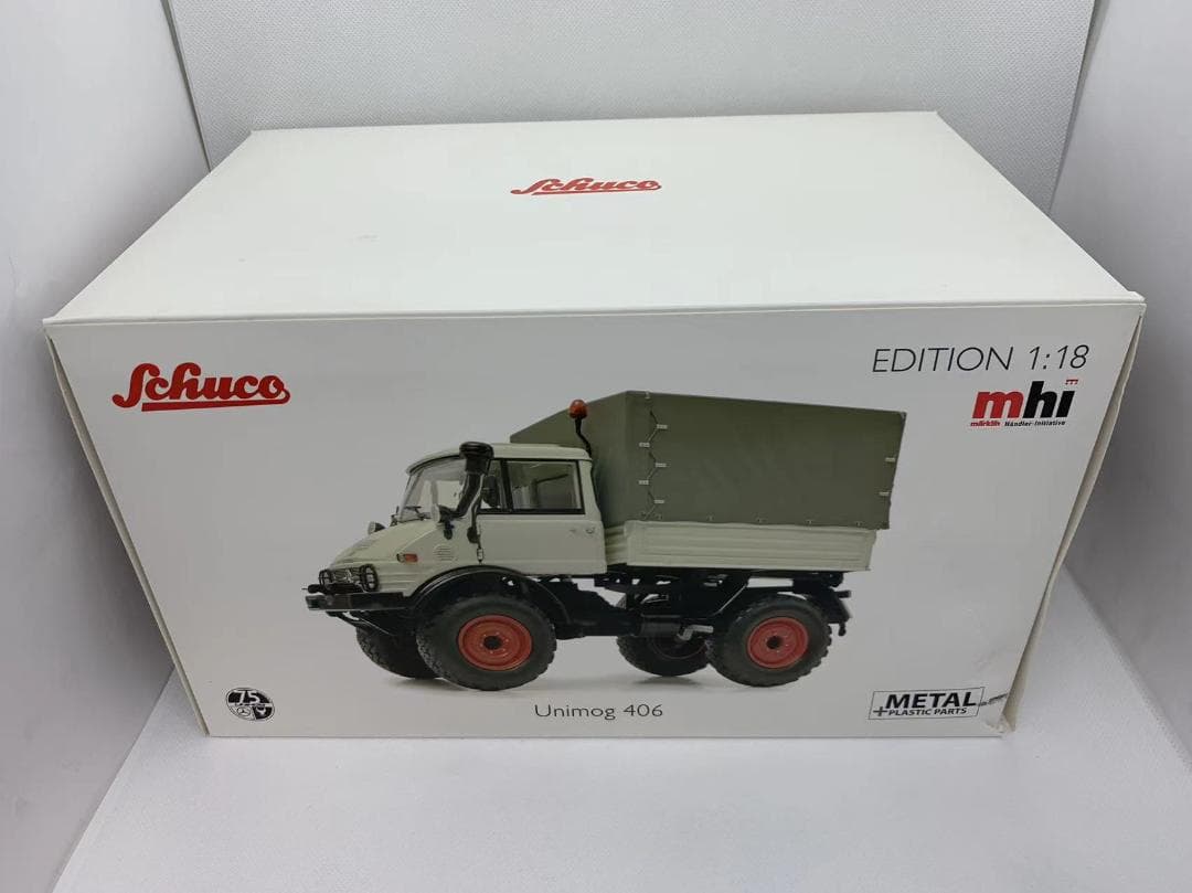 シュコー 1/18 ベンツ ウニモグ Unimog 406