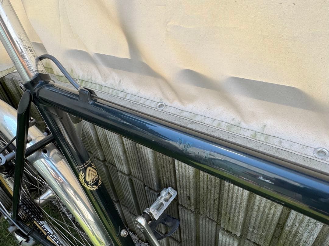 【関東】名車ARAYA アラヤ スワロー ランドナー クロモリ 500 26㌅