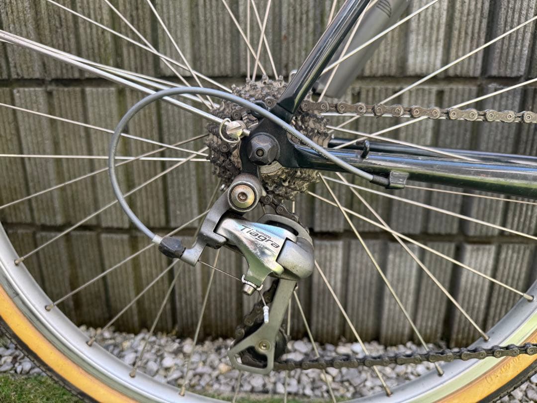 【関東】名車ARAYA アラヤ スワロー ランドナー クロモリ 500 26㌅