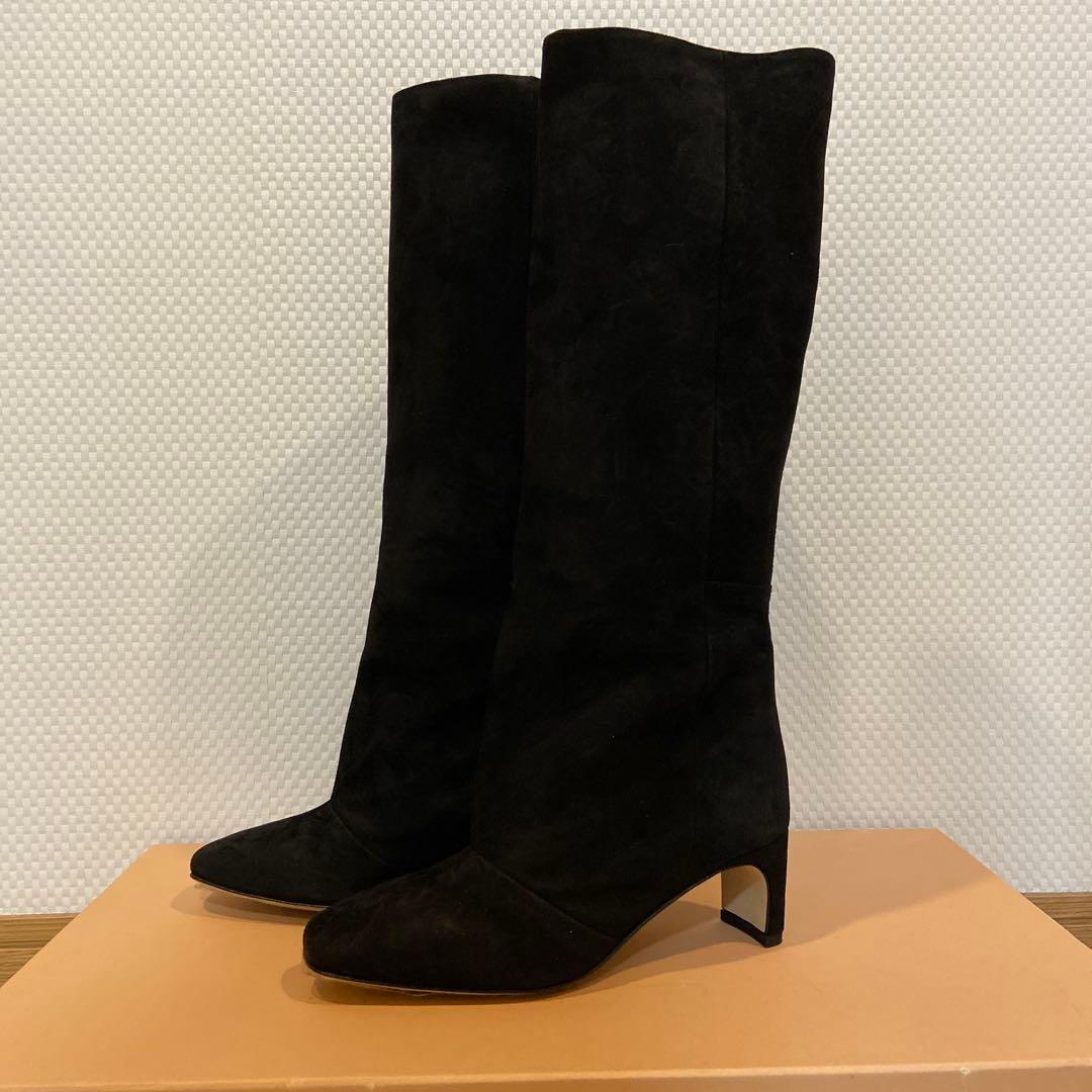 ★新品未使用★CORSO ROMA9 コルソローマ9 スエードロングブーツ