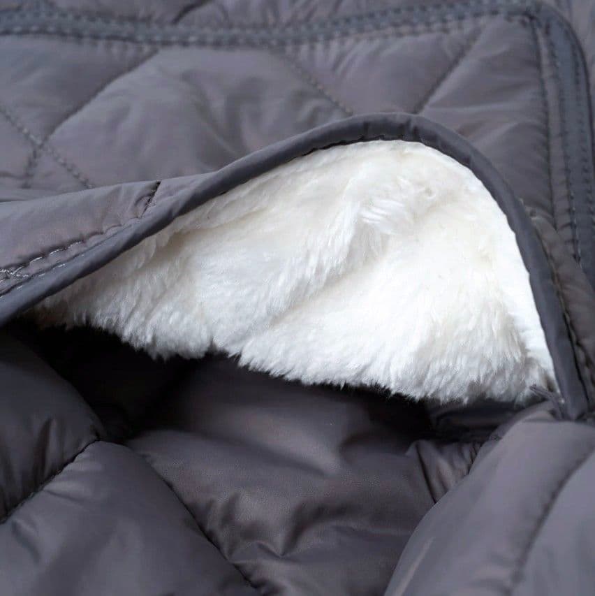 ■ROLLER magazine キルティングベスト F ファー RIPPER■