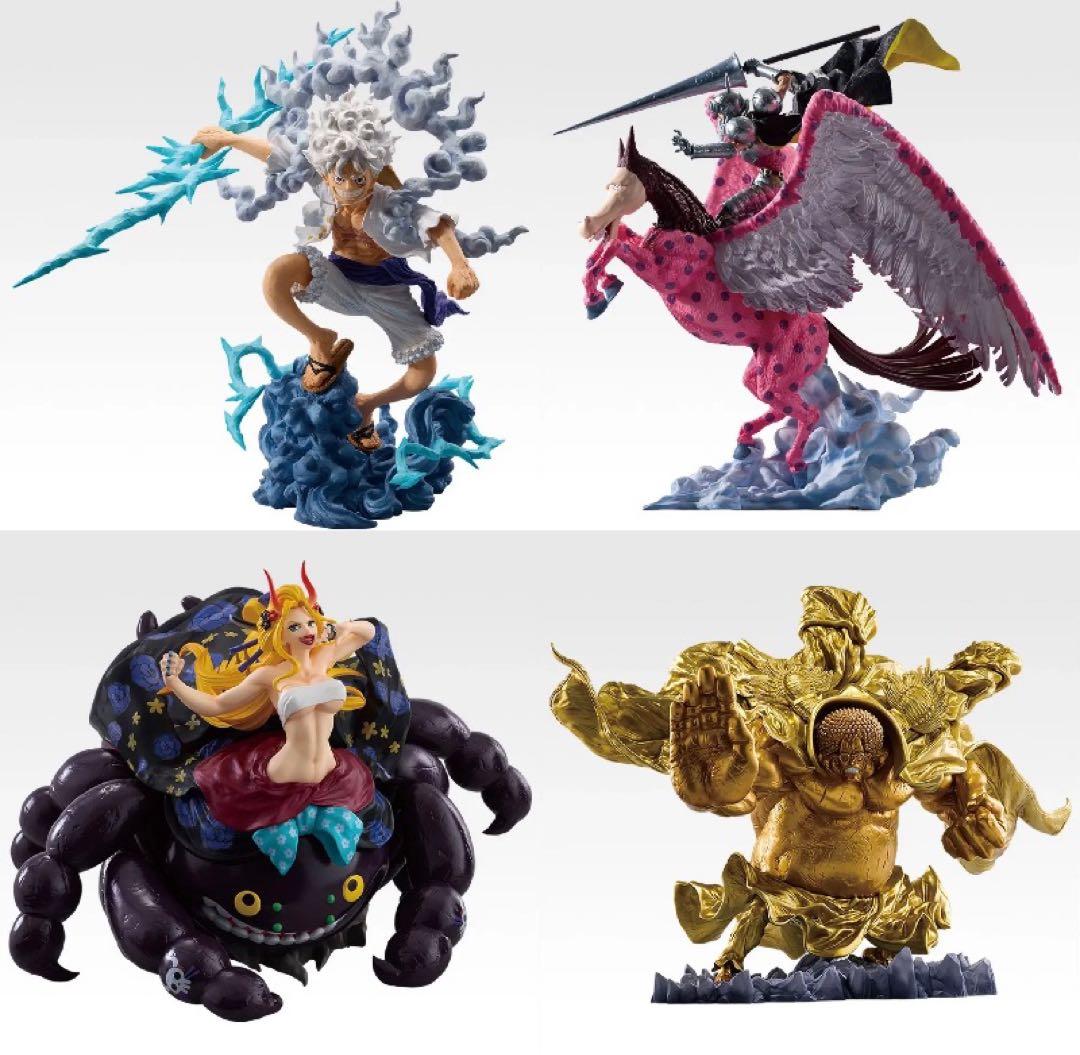 一番くじ ワンピース 悪魔を宿す者達 A,C,D,ラストワン　セット