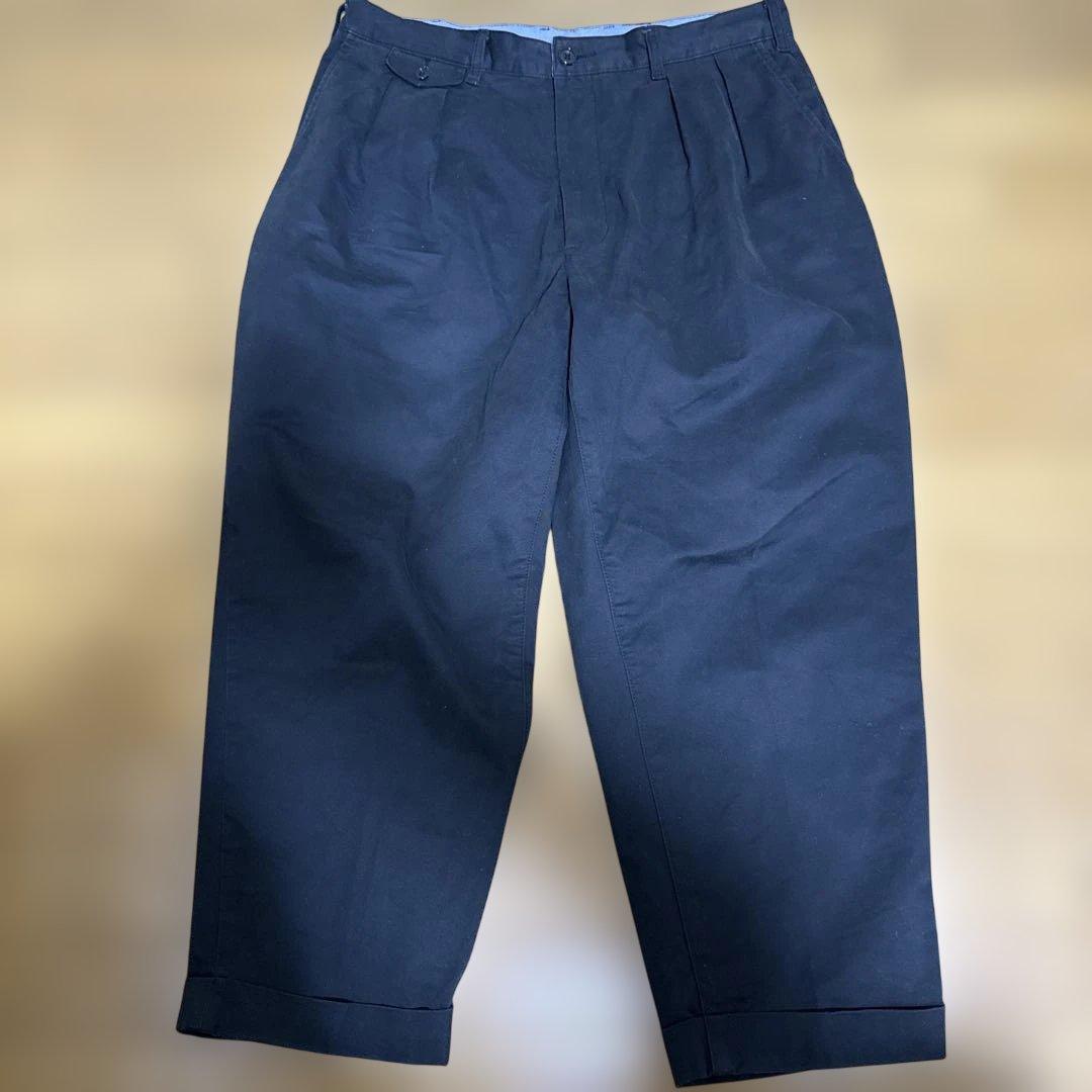 ビームスの百名品　BEAMS PLUS 2プリーツ チノ パンツ