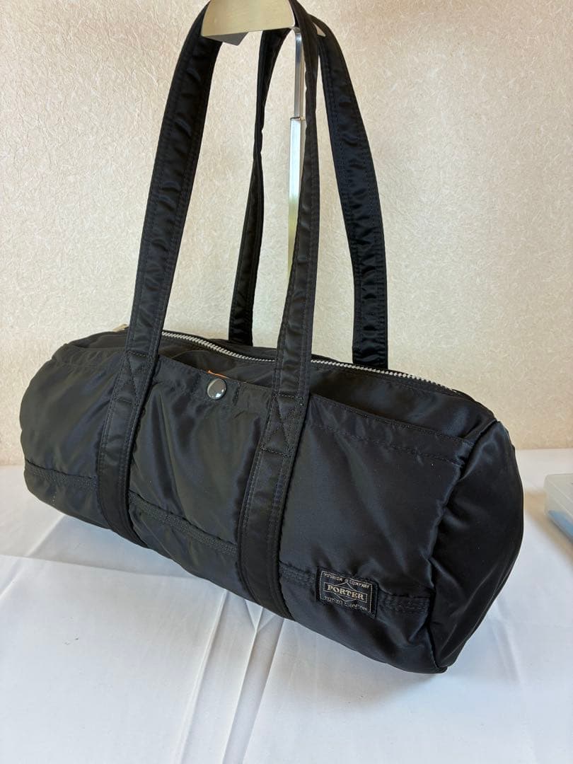 [未使用級] PORTER　タンカー　ドラムバッグ　ミニボストン　ダッフル　L