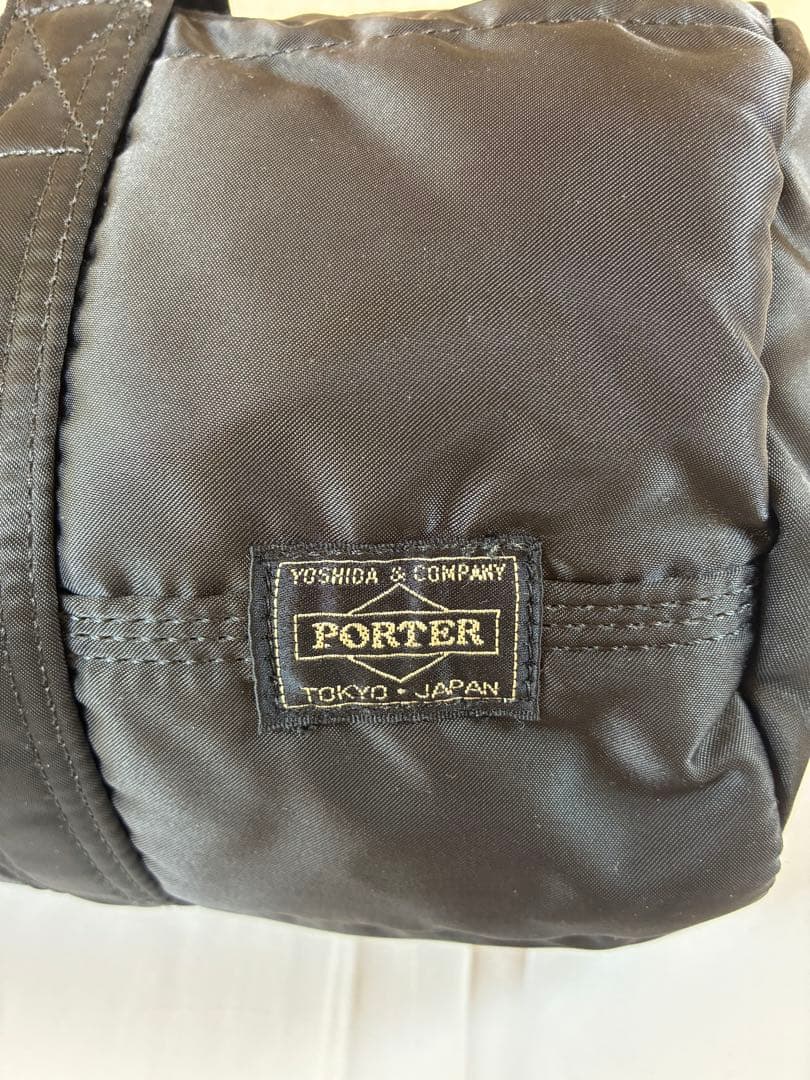 [未使用級] PORTER　タンカー　ドラムバッグ　ミニボストン　ダッフル　L