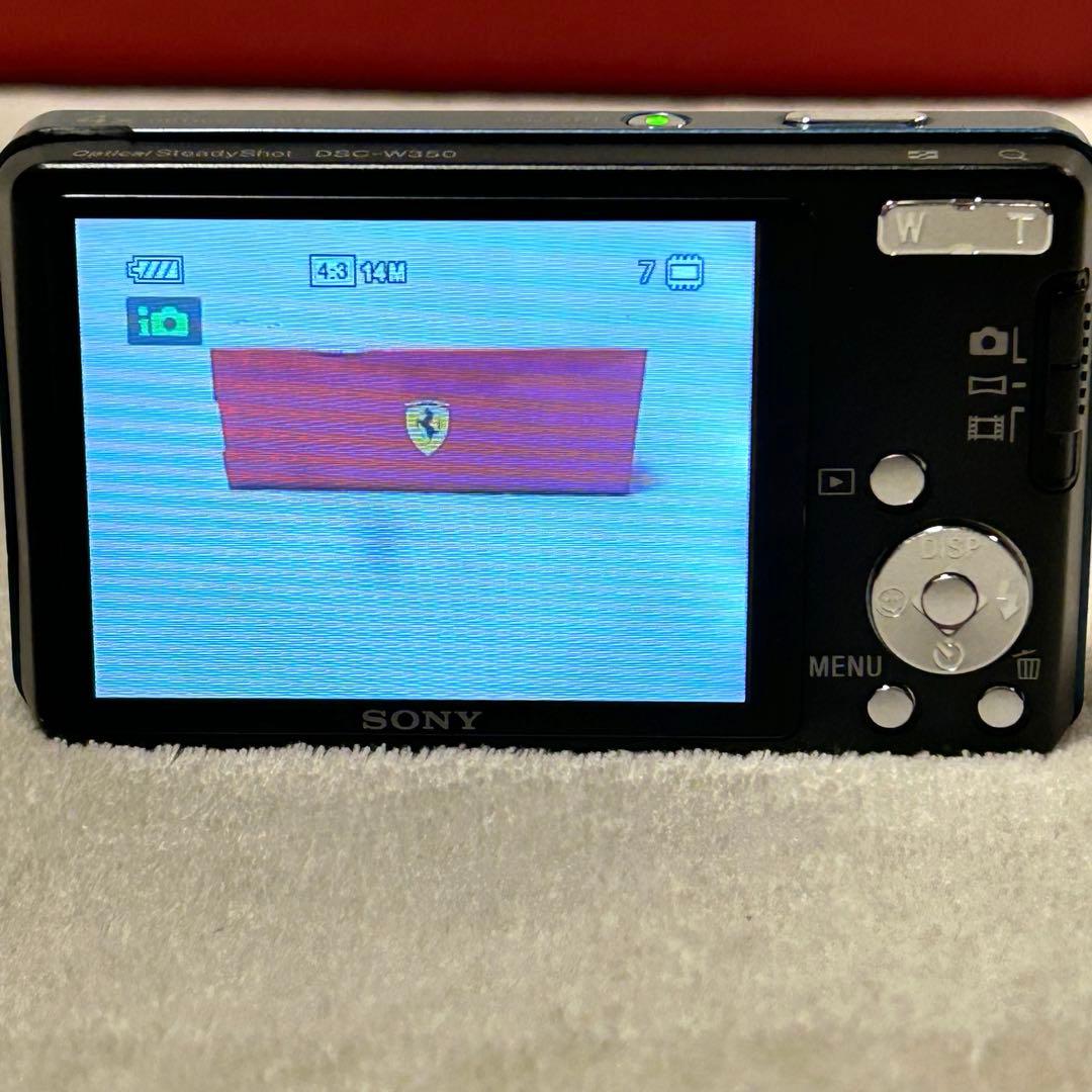 【極美品 動作確認済 やや訳アリ】Sony サイバーショット DSC-W350