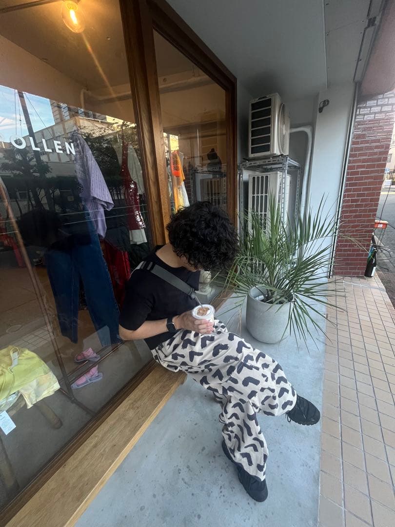 パンツ oira gather pants