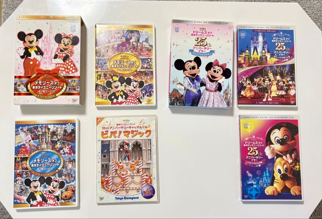 東京ディズニーリゾート DVD Blu-ray 4点セット
