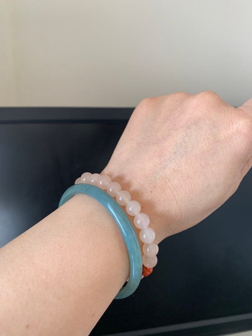 MeiNu 翡翠 バングル 内径59.9mm