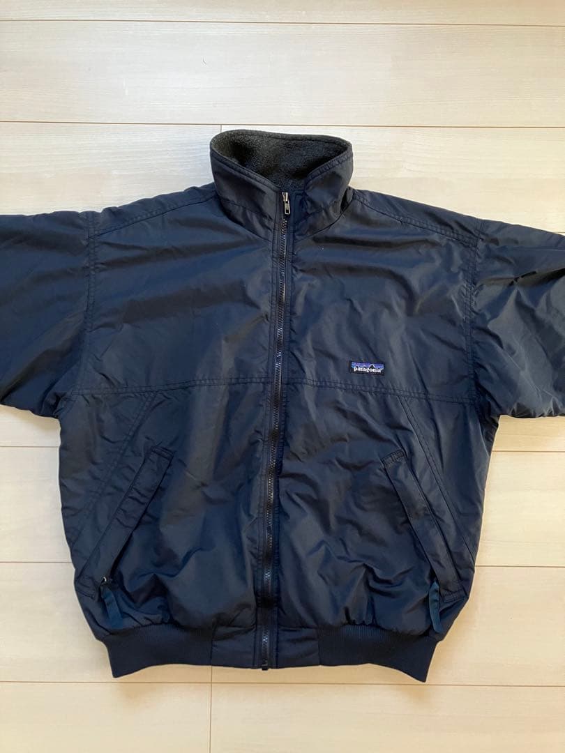 【専用】Patagonia 05年　シェルドシンチラジャケット　Sサイズ　紺