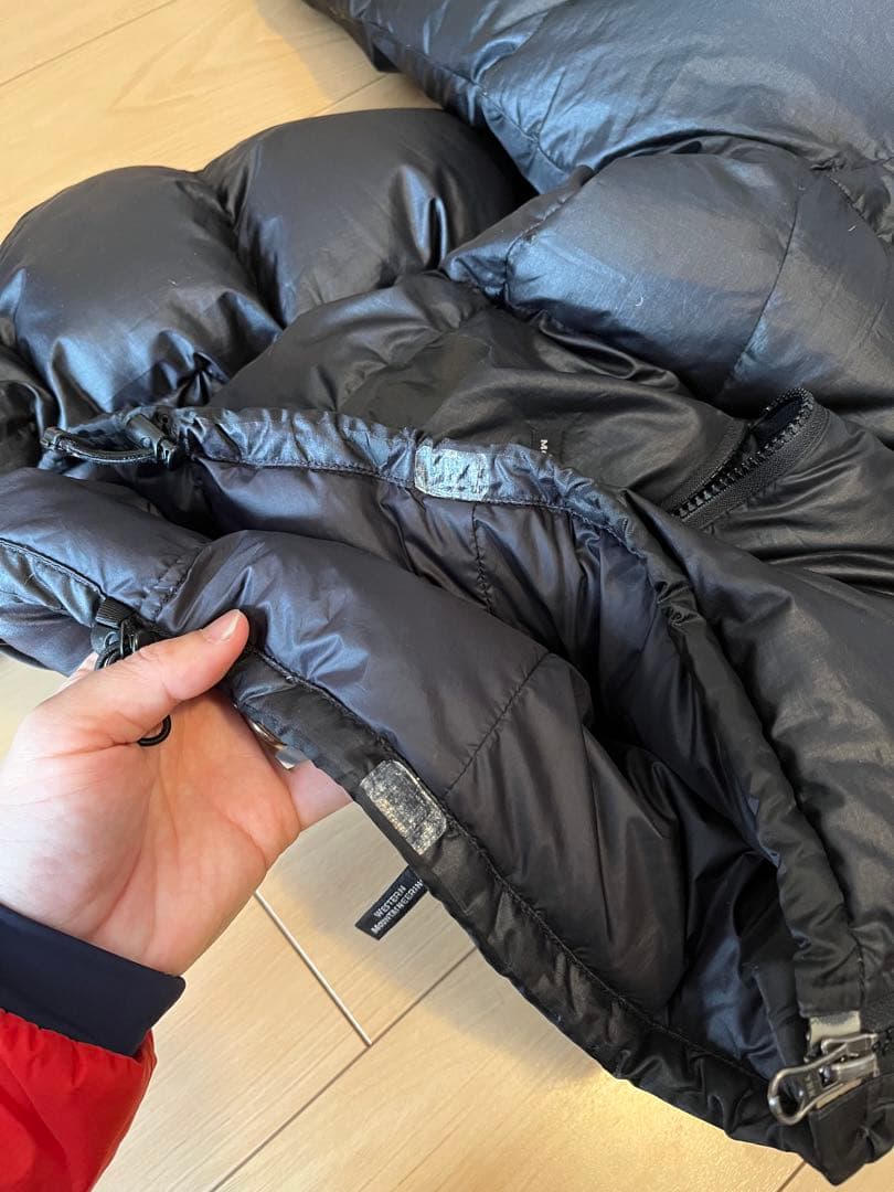 定価10万円弱 ウエスタンマウンテニアリング メルトダウンジャケット 雪山 冬山