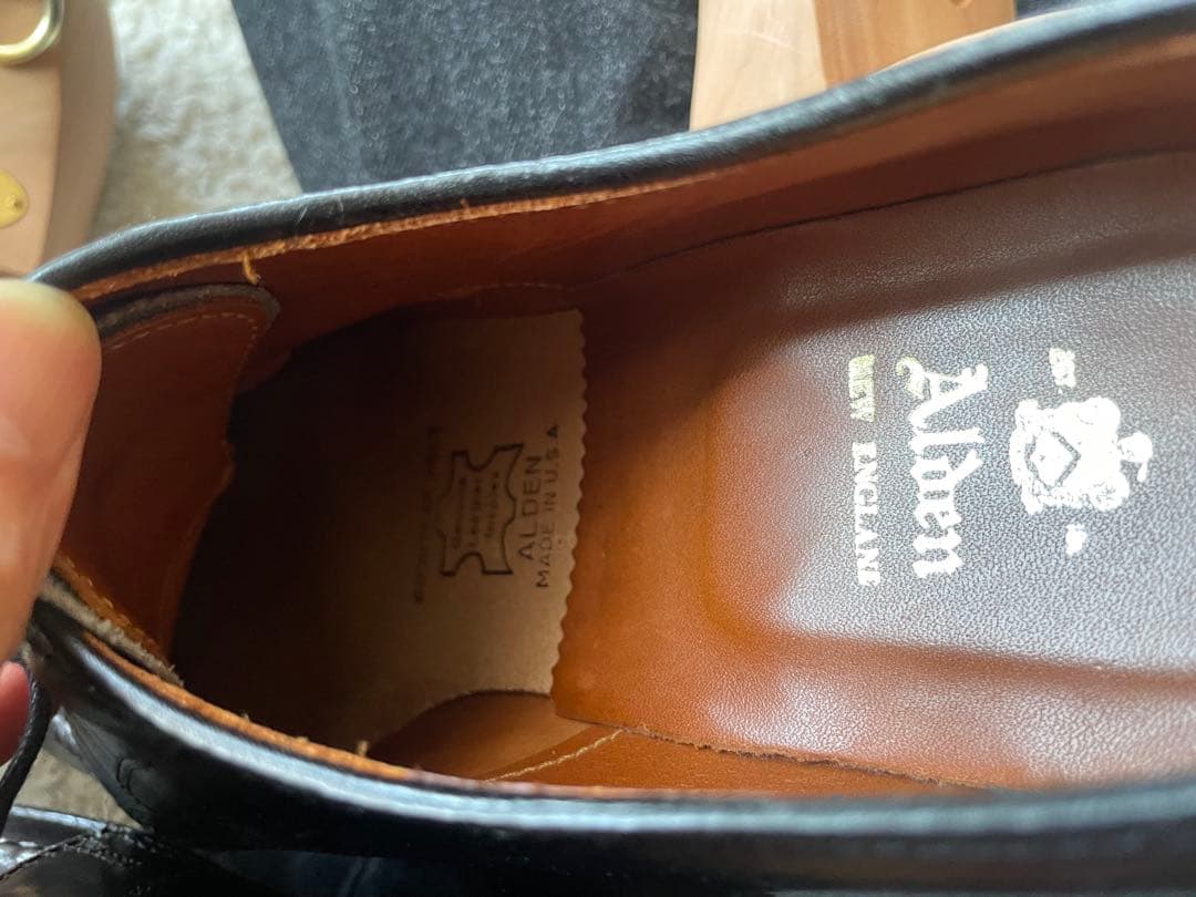 あーりーAlden オールデン 961 アバディーンラスト 8E カーフ