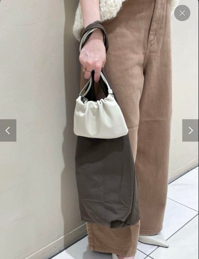 Plage プラージュ　ノベルティ　エコバッグ　チャーム ブラウン