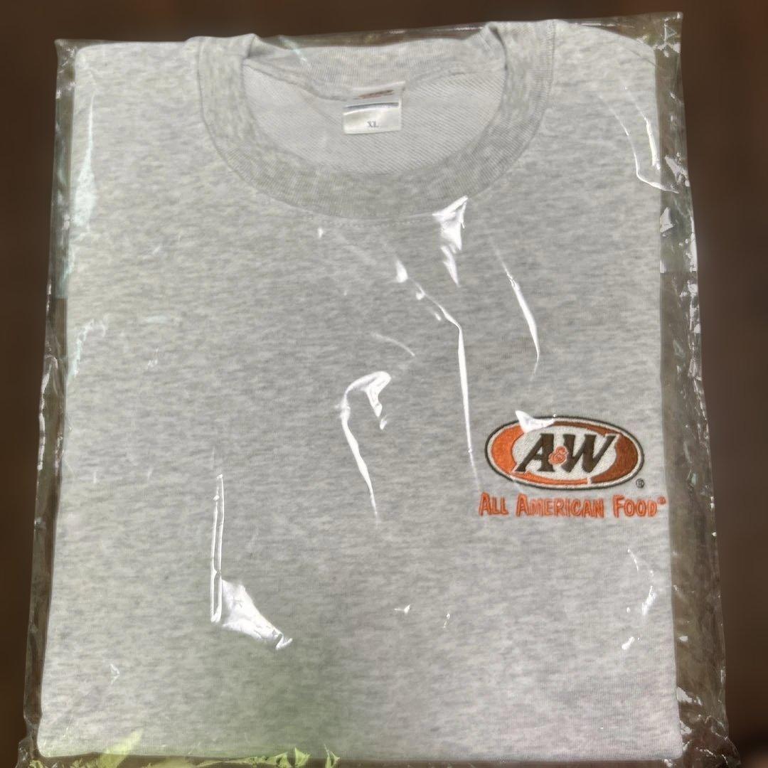 限定品!! エイアンドダブリュ グレー スウェット 長袖 XL A&W