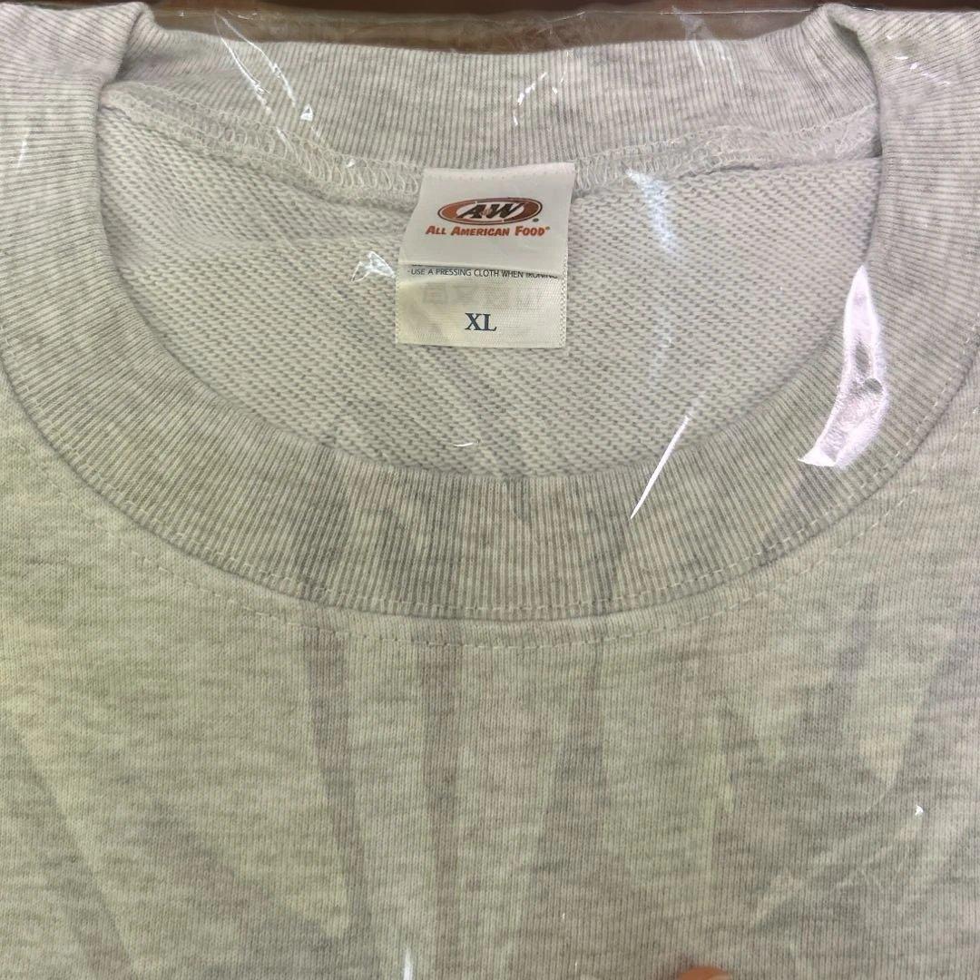 限定品!! エイアンドダブリュ グレー スウェット 長袖 XL A&W