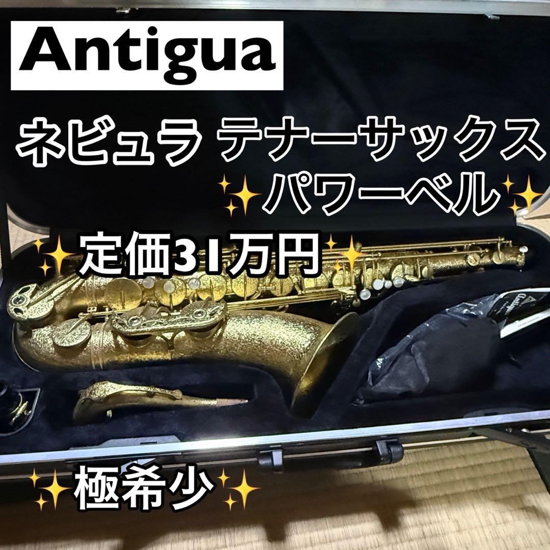 メンテナンス済み！【美品】アンティグア　ネビュラ　パワーベル　テナーサックス