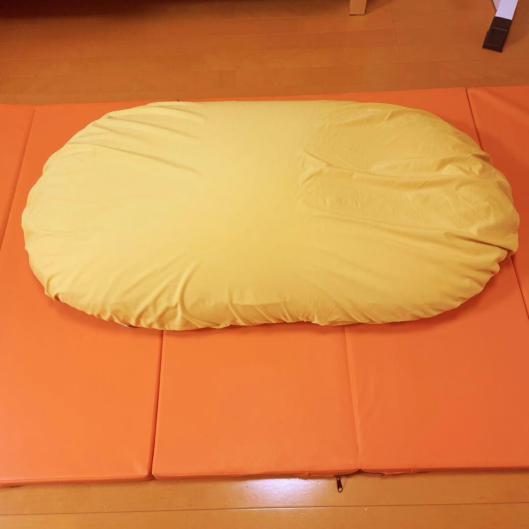 未使用品・ＭＯＧＵモグ 雲にのる夢枕（本体・カバーセット） スパイスイエロー