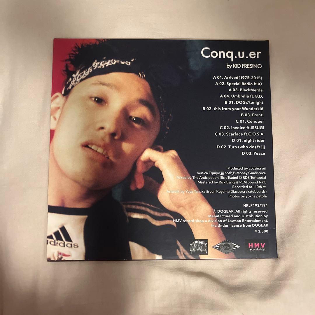 〈大幅値下げ〉KID FRESINO conquer LP盤