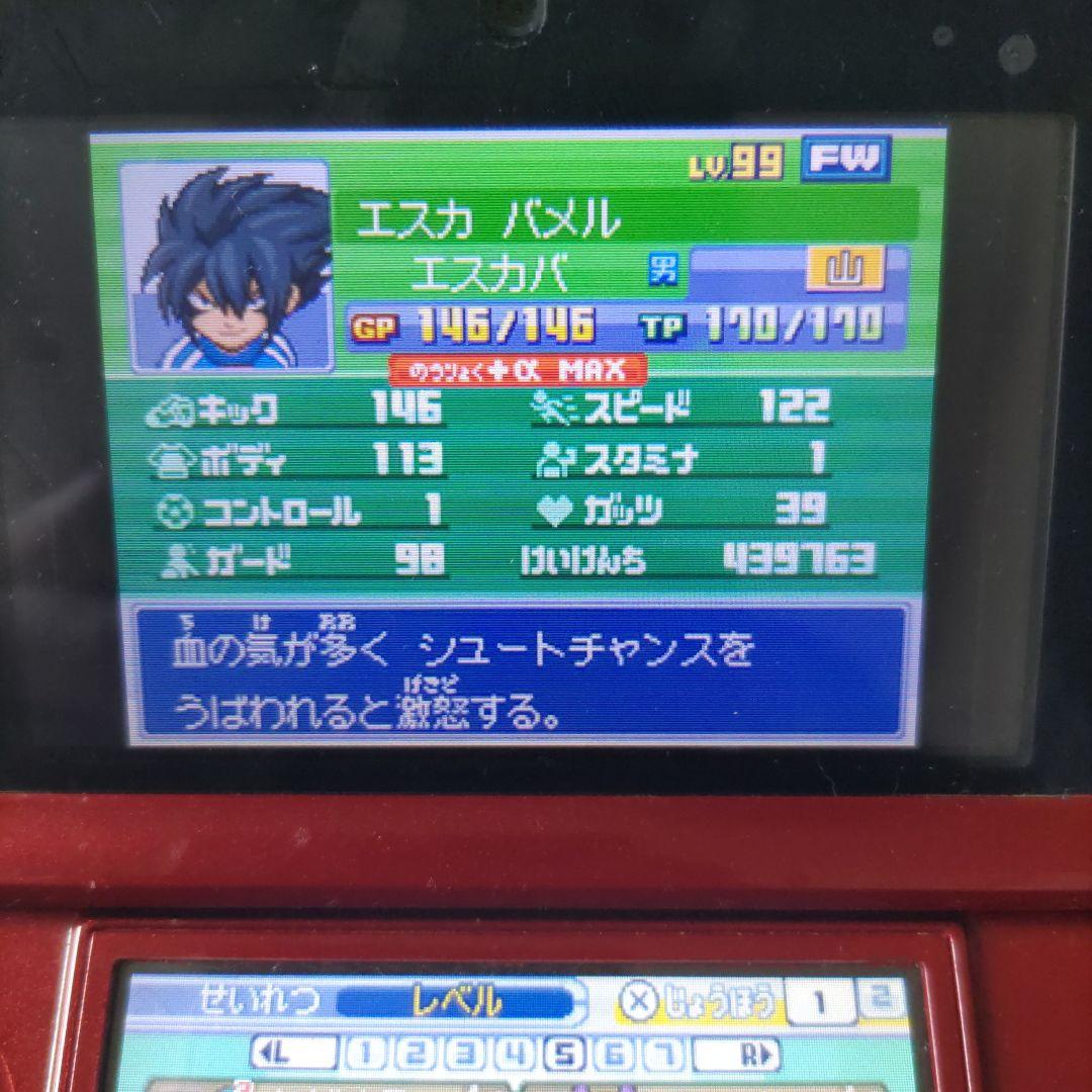 イナズマイレブン3 世界への挑戦!! ジ・オーガ　極限育成済み