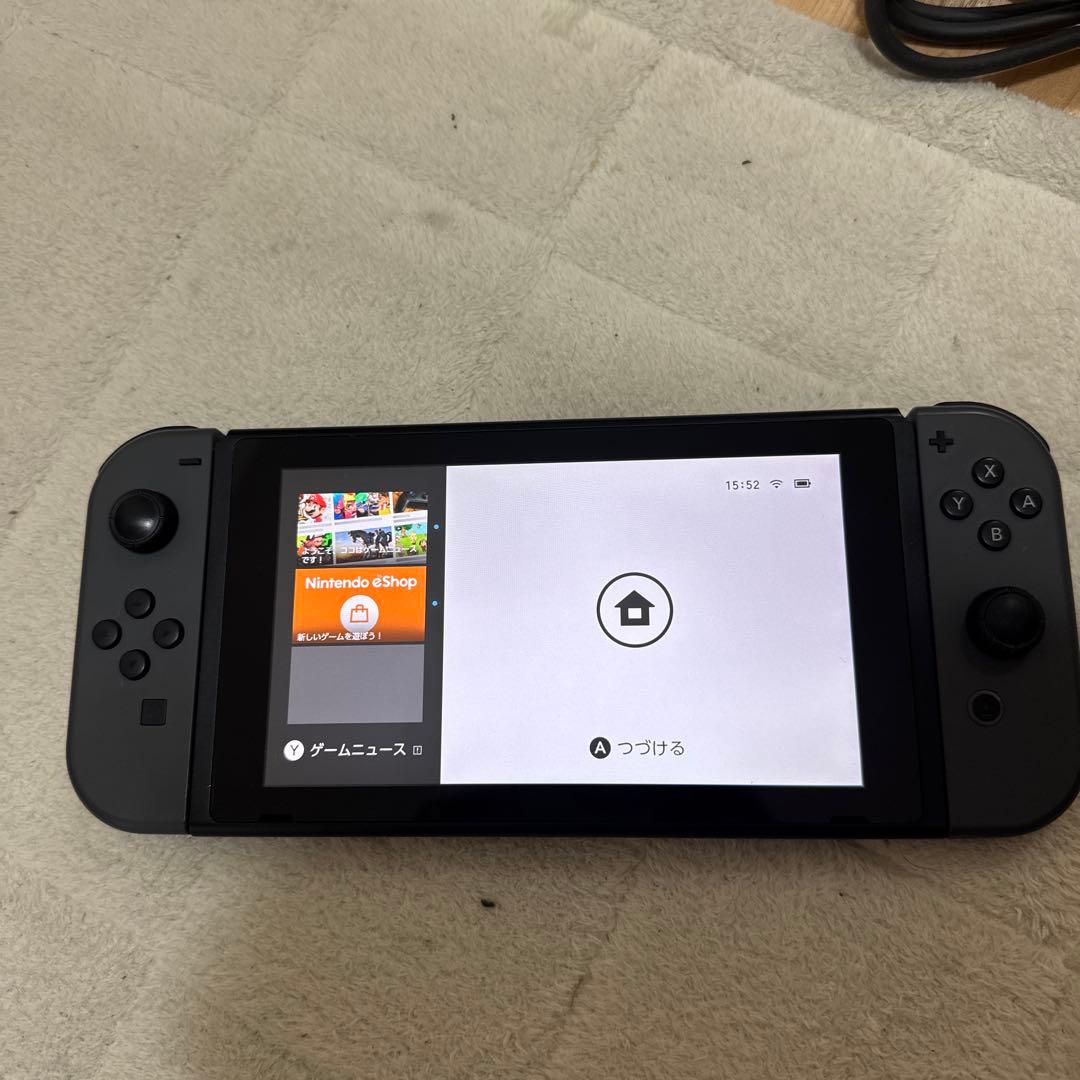 【ソフト付】Nintendo Switch 本体 グレー 脳トレセット