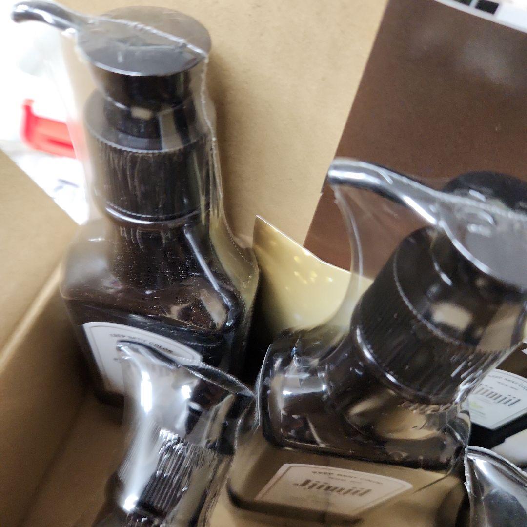 jjimjil カラーシャンプー ダークブラウン 250ml 未開封　５本セット