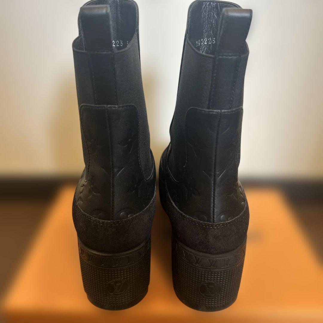 ルイヴィトンブーツ ローリエートライン