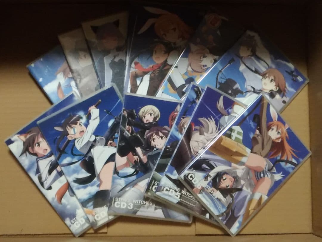 ストライクウィッチーズ DVD CD BOX セット 未使用