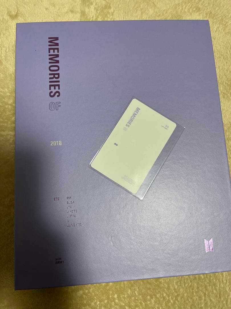 【美品】【トレカ付き】BTS memories 2018 ジミン　トレカ