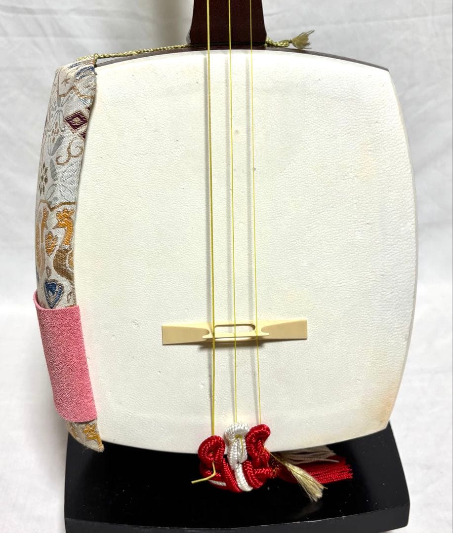 三味線セット 細棹 三つ折れ 長唄 萩江