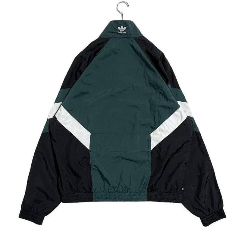 8201 adidas REKIVE トラックジャケット ミネラルグリーン XL